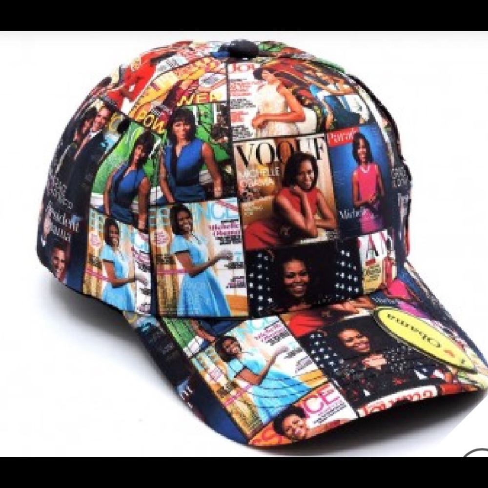Michelle Obama Magazine cover Hat._Vegan - Picture 3 of 3